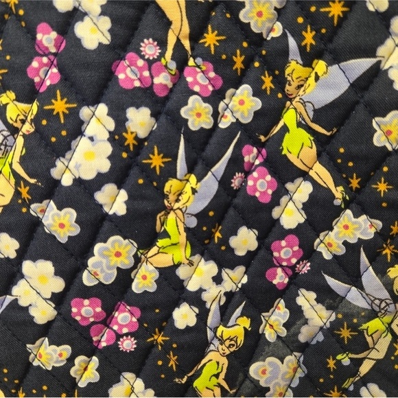 NEW Vera Bradley Disney Tinkerbell Essential Large Backpack- Navy Blue - Picture 7 of 9